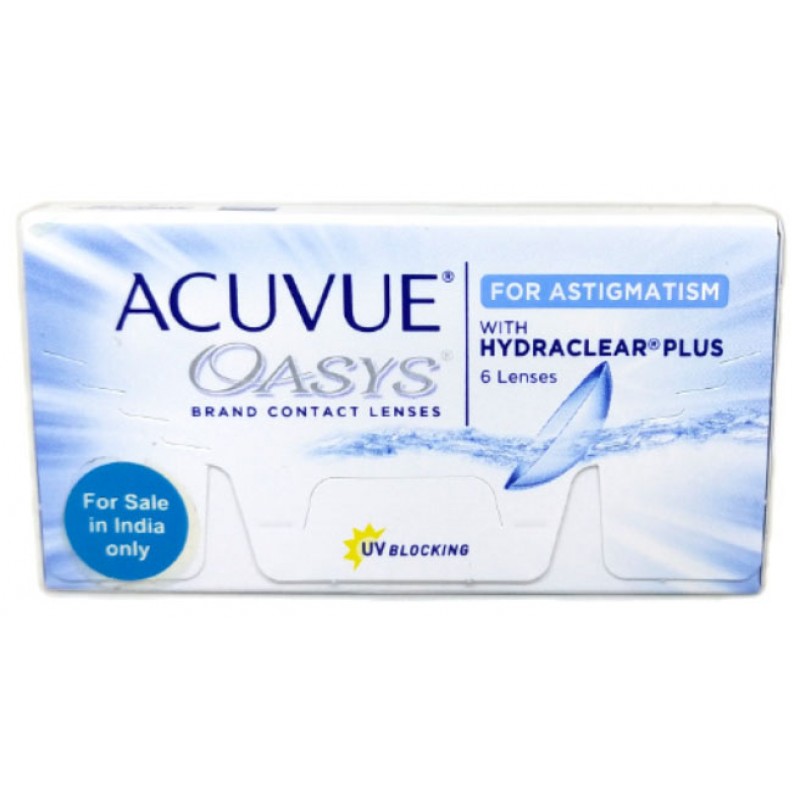 Acuvue Oasys for Astigmatism Clear Vision and Comfort